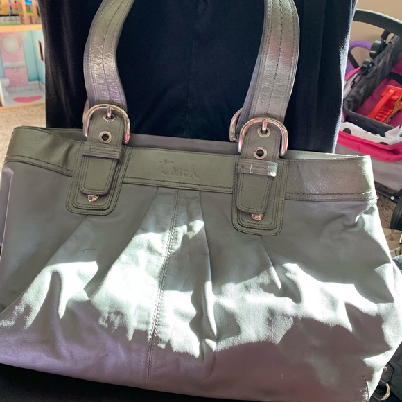 Coach Handbags - Coach soho leather pleated bag